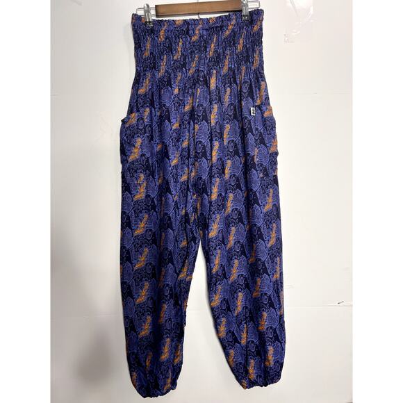 The Elephant Pants Large Size, NWOT, Houndstooth Pattern. Boho, Comfy, - Picture 1 of 7